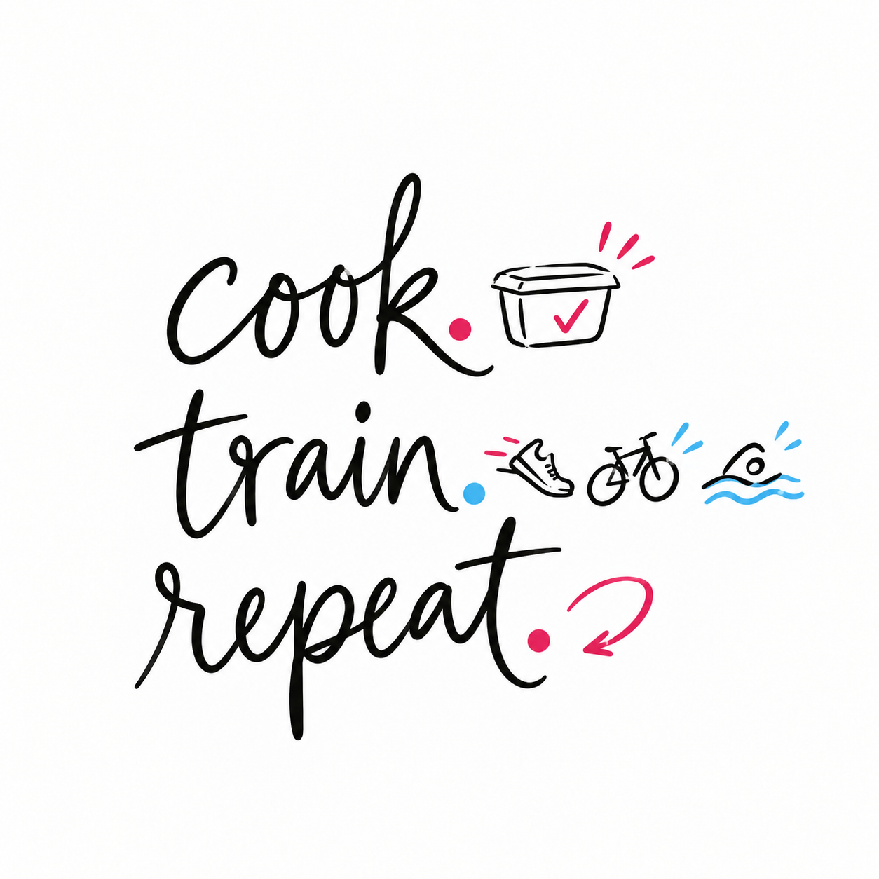cook. train. repeat.